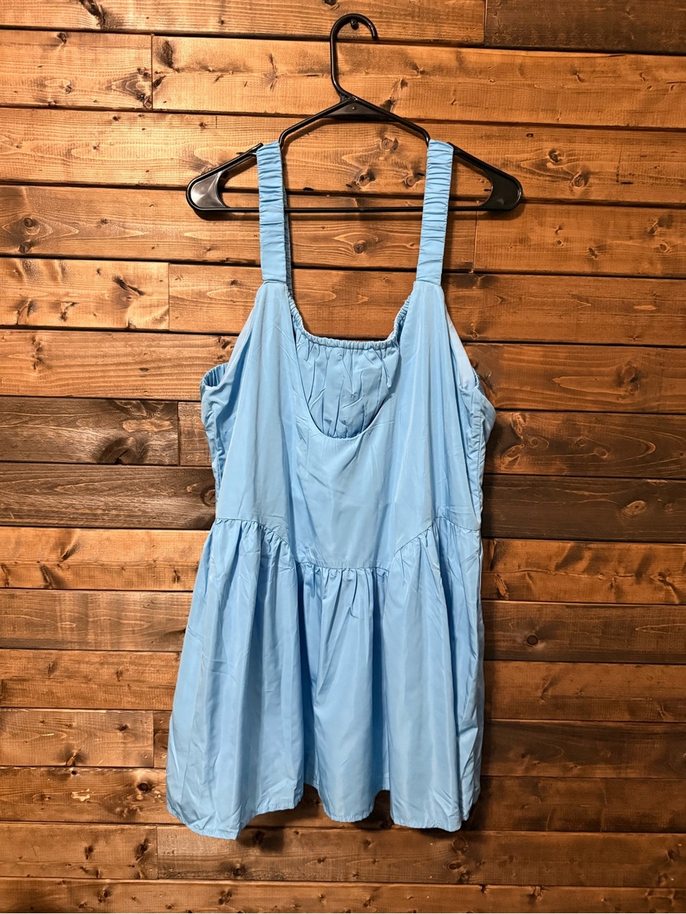 Tcec blue dress with bandeau cut out